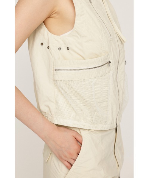 【スライ】MESH DOCKING MILITALY ベスト SLY ベスト ジレ MESH DOCKING MILITALY VEST メッシュ