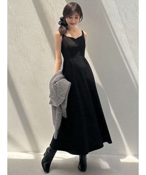 RESEXXY（リゼクシー）の「ポイントストーンベロアシュシュ（シュシュ・レディース・ピンク/ブラック/アイボリー・FREE）」の14枚目の写真