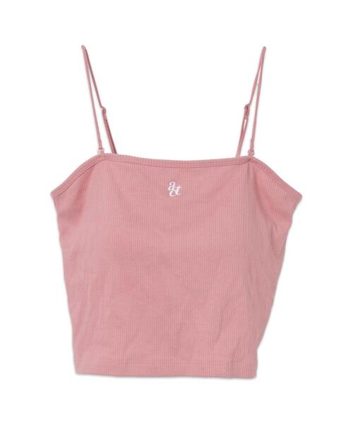 WEGO（ウィゴー）の「WEGO/nachumoreショートワンポイントキャミ（キャミソール・レディース・ブラック/オフホワイト/ピンク・SMALL/MEDIUM）」の22枚目の写真