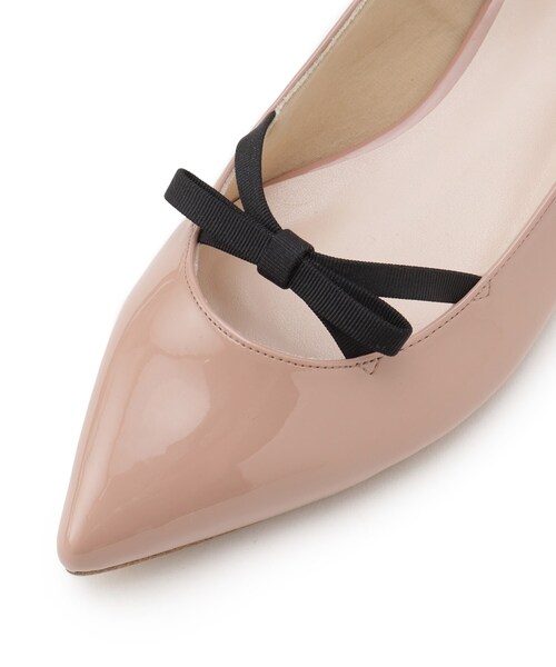 ESPERANZA（エスペランサ）の「リボンバレエコアパンプス（パンプス・レディース・ブラック系1/ピンク系6/その他1・22.5cm/23.0cm/23.5cm/24.0cm/24.5cm）」の8枚目の写真