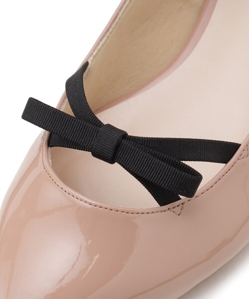 ESPERANZA（エスペランサ）の「リボンバレエコアパンプス（パンプス・レディース・ブラック系1/ピンク系6/その他1・22.5cm/23.0cm/23.5cm/24.0cm/24.5cm）」の9枚目の写真