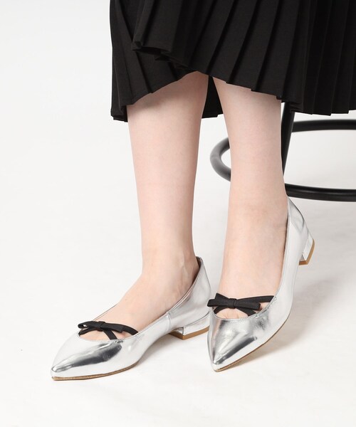 ESPERANZA（エスペランサ）の「リボンバレエコアパンプス（パンプス・レディース・ブラック系1/ピンク系6/その他1・22.5cm/23.0cm/23.5cm/24.0cm/24.5cm）」の13枚目の写真