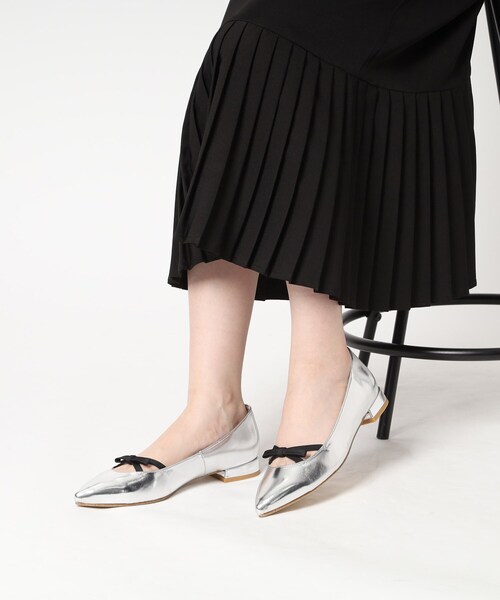 ESPERANZA（エスペランサ）の「リボンバレエコアパンプス（パンプス・レディース・ブラック系1/ピンク系6/その他1・22.5cm/23.0cm/23.5cm/24.0cm/24.5cm）」の15枚目の写真