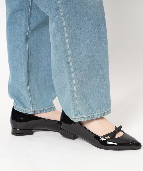 ESPERANZA（エスペランサ）の「リボンバレエコアパンプス（パンプス・レディース・ブラック系1/ピンク系6/その他1・22.5cm/23.0cm/23.5cm/24.0cm/24.5cm）」の16枚目の写真