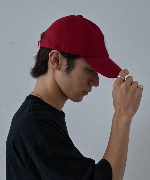 COLONY 2139(コロニートゥーワンスリーナイン)の「ツイルロゴキャップ(キャップ・メンズ・レッド/ブルー/ブラック・FREE)」の15枚目の写真