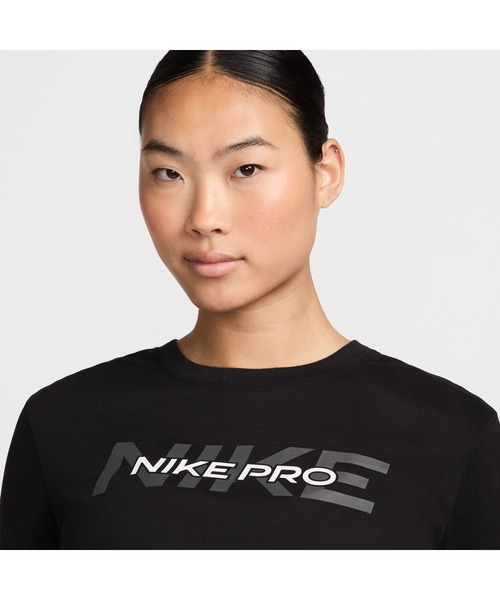NIKE（ナイキ）の「ナイキ NIKE ナイキ PRO CRP S/S Tシャツ FA24（Tシャツ/カットソー・レディース・ブラック・M/L/XL）」の5枚目の写真