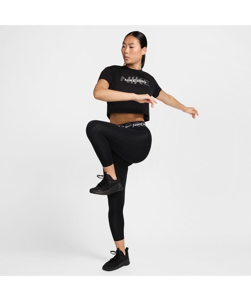 NIKE（ナイキ）の「ナイキ NIKE ナイキ PRO CRP S/S Tシャツ FA24（Tシャツ/カットソー・レディース・ブラック・M/L/XL）」の3枚目の写真
