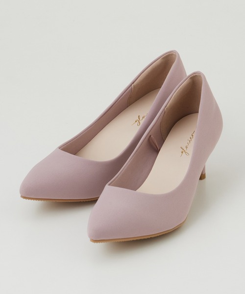 はっ水/吸水速乾/抗菌防臭】美ージーポインテッドトゥパンプス