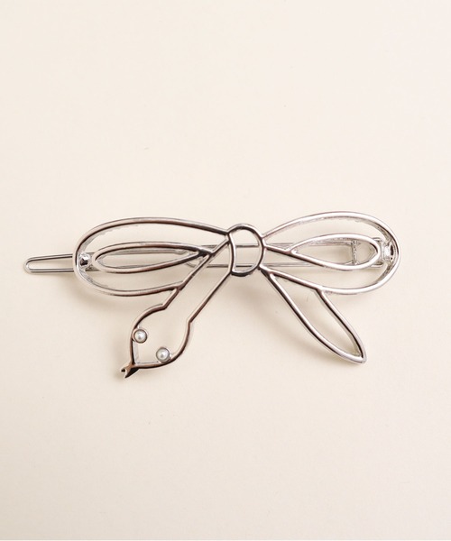didizizi(ディディジジ)の「ヘビリボンヘアピン(ヘアピン・レディース・シルバー/ゴールド・FREE)」の2枚目の写真