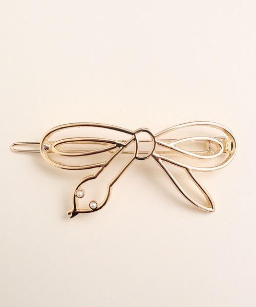 didizizi(ディディジジ)の「ヘビリボンヘアピン(ヘアピン・レディース・シルバー/ゴールド・FREE)」の8枚目の写真