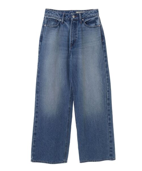 CRAFT STANDARD BOUTIQUE(クラフトスタンダードブティック)の「ワイドデニムパンツ(デニムパンツ・レディース・ライトインディゴブルー/アイボリー・S/M/L)」の22枚目の写真