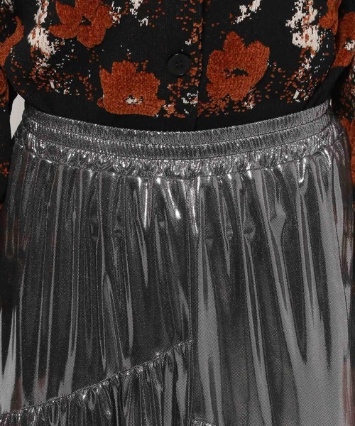 LOWRYS FARM（ローリーズファーム）の「グリッタープリーツスカート　 139171（スカート・レディース・ブラウン/アイボリー/グレー/ブラック・FREE）」の10枚目の写真