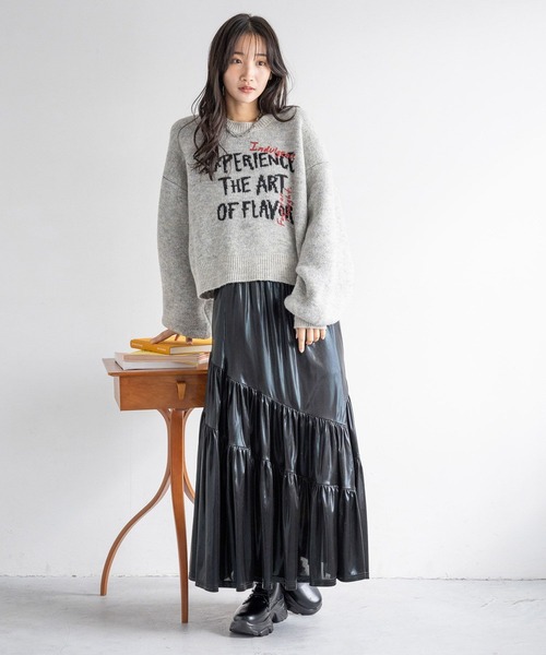 セール】グリッタープリーツスカート 139171（スカート）｜LOWRYS FARM