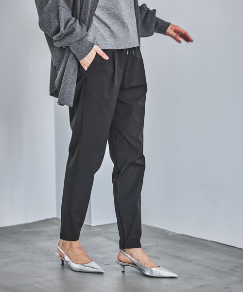 HEREIAM(ヘレイアム)の「【HEREIAM】撥水テーパードパンツ(その他パンツ・レディース・ブラック/ネイビー・MEDIUM/SMALL)」の6枚目の写真