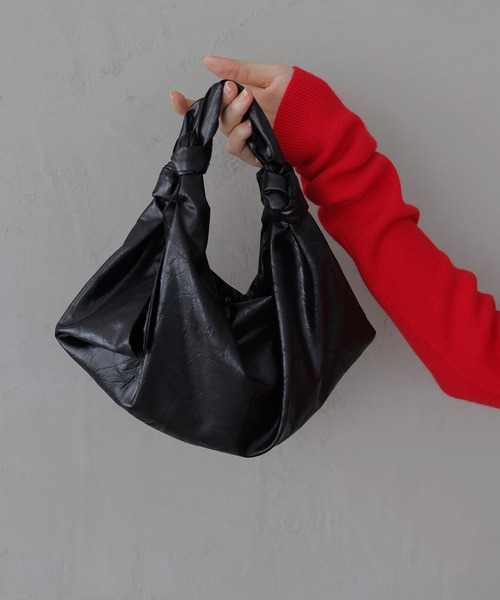 LIAN(リアン)の「サテンハンドバッグ(ハンドバッグ・レディース・ブラウン/アイボリー/ブラック・FREE)」の17枚目の写真