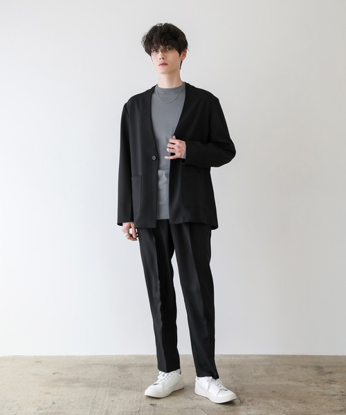 セットアップ 3点セット】ダブル/シングル/ノーカラーテーラード+