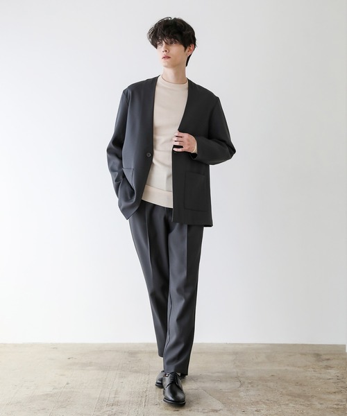 セットアップ 3点セット】ダブル/シングル/ノーカラーテーラード+