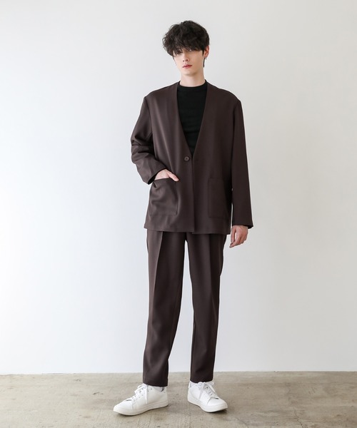 セットアップ 3点セット】ダブル/シングル/ノーカラーテーラード+