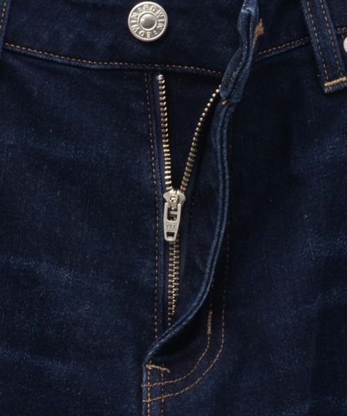 EDWIN(エドウィン)の「EDWIN ESSENTIALS フレアストレッチデニムパンツ(デニムパンツ・レディース・ダークネイビー・XS/S/M/L)」の9枚目の写真