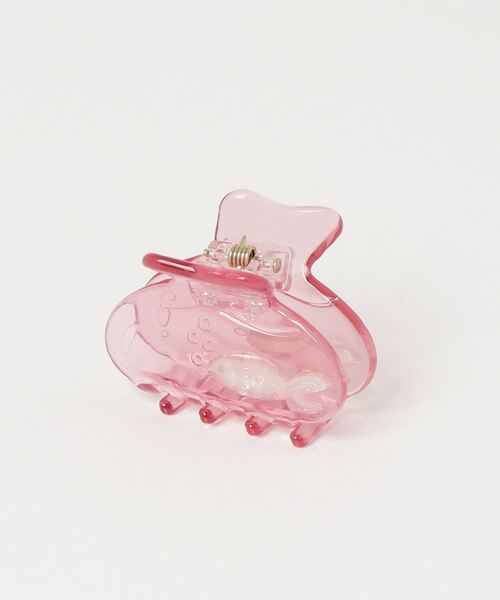 HIKA】金魚モチーフミニヘアクリップ（バレッタ/ヘアクリップ