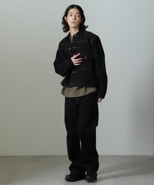 Lee(リー)の「Lee/別注 COW BOY PANTS(デニムパンツ・メンズ・ネイビー/ブラック・L/S/M)」の20枚目の写真