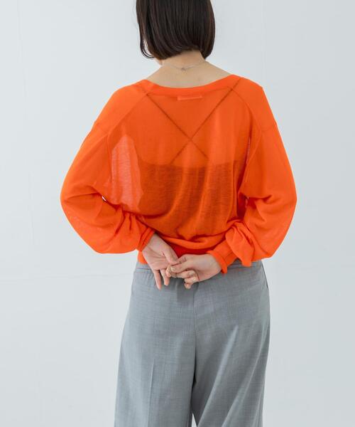 セール】カシミヤミックスVネックカーディガン（カーディガン/ボレロ