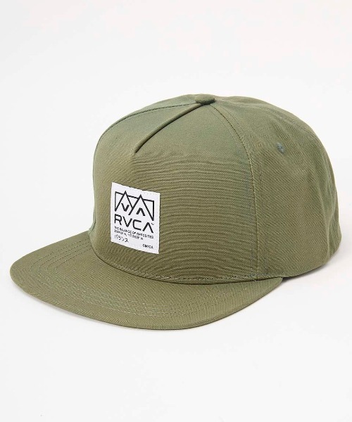 RVCA メンズ PEAKS SNAPBACK キャップ 【2024年秋冬モデル】/ルーカ帽子（キャップ）｜RVCA（ルーカ）