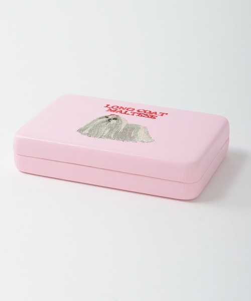 Three Four Time（ｽﾘｰﾌｫｰﾀｲﾑ）の「【JOliJOli】フェイバリットシングスキャリング刺繍コンパクトミラーケース　＠（その他小物・レディース・グリーン/ピンク/ブルー/シルバー・FREE）」の10枚目の写真