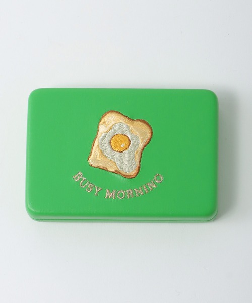 Three Four Time（ｽﾘｰﾌｫｰﾀｲﾑ）の「【JOliJOli】フェイバリットシングスキャリング刺繍コンパクトミラーケース　＠（その他小物・レディース・グリーン/ピンク/ブルー/シルバー・FREE）」の18枚目の写真