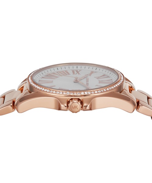 MICHAEL KORS(マイケルコース)の「マイケル・コース 腕時計 レディース アナログ ステンレス MK4853(アナログ腕時計・レディース・ピンクゴールド・FREE)」の4枚目の写真