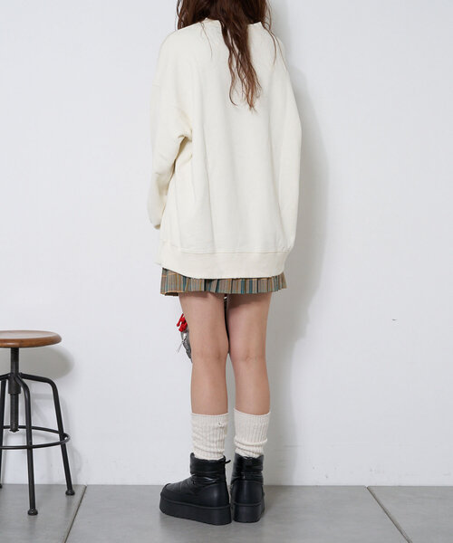 CIAOPANIC（チャオパニック）の「厚底ショートスノーブーツ（ブーツ・レディース・ブラック/シルバー・SMALL/MEDIUM/LARGE/X-LARGE）」の8枚目の写真