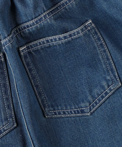 Right-on（ライトオン）の「【VIVIAN BLUE】デニムレースアップスカート（デニムスカート・キッズ・ダークインディゴブルー/ブラック・130/140/150/160）」の12枚目の写真