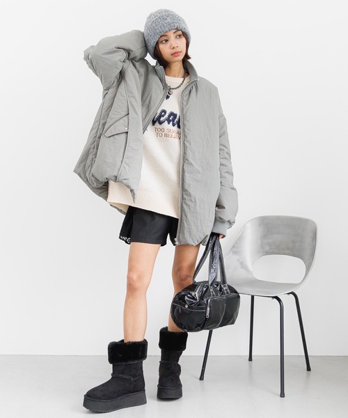 PAGEBOY（ページボーイ）の「アウトポケットボストンBAG（ショルダーバッグ・レディース・ブラック/シルバー/ブロンズ・FREE）」の22枚目の写真