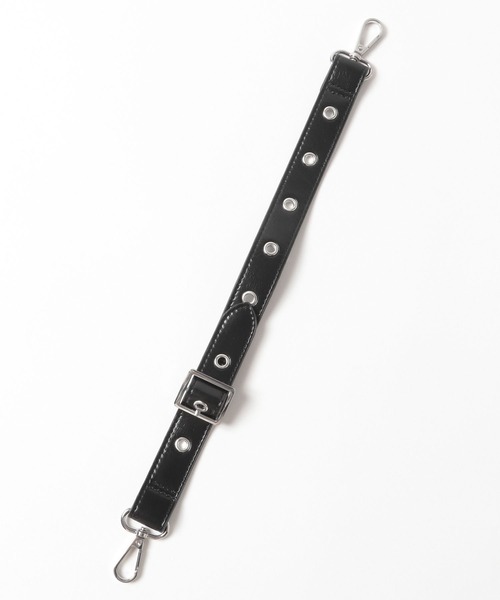 Me%（ミィパーセント）の「【ストラップシート付き】ハートポーチハンドルストラップ 211941（スマホグッズ・レディース・シルバー/ブラック・FREE）」の21枚目の写真