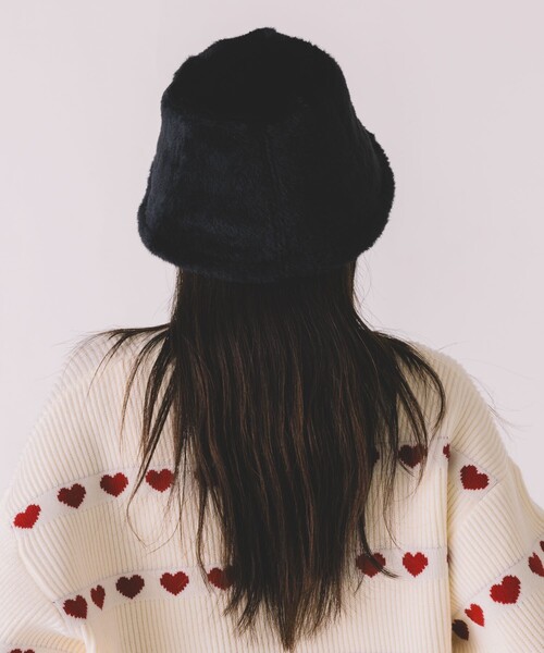 FREAK'S STORE（フリークスストア）の「ファーハット（ハット・レディース・その他9/ブラック/レオパード・ONE SIZE）」の10枚目の写真