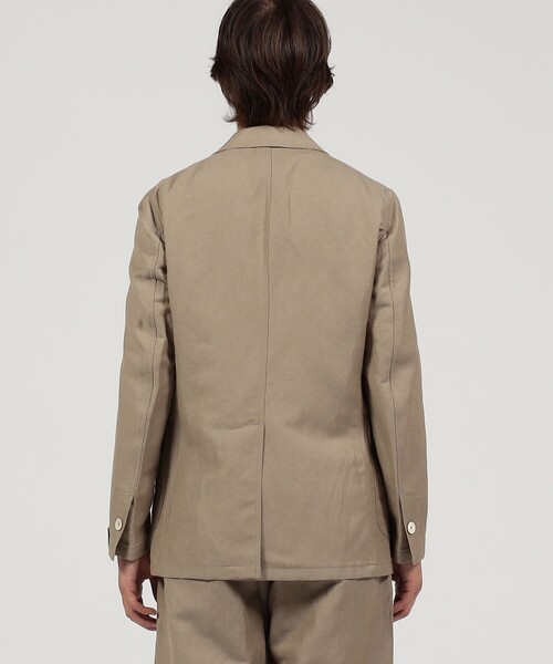 【新品価格16万円】CARUSO カルーゾ　 ダブルスーツ4つボタン　ブラウン CARUSO（カルーゾ）BUTTERFLYバタフライ ウールサキソニー