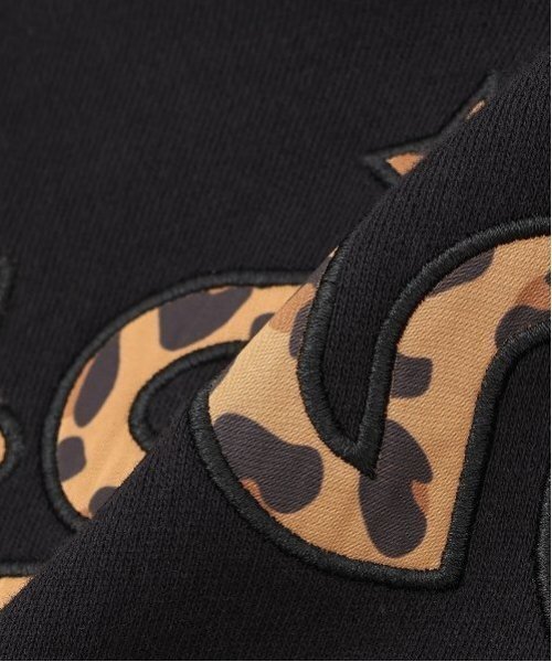 X-girl Stages（エックスガールステージス）の「アニマルロゴ袖ファーパーカー（パーカー・キッズ・ブラック/ピンク/アイボリー・80ｃｍ/90cm/100cm/110cm/120cm/130cm/140cm）」の8枚目の写真