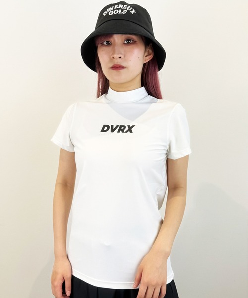 DEVEREUX GOLF デヴァローゴルフ モックネックシャツ レディースS