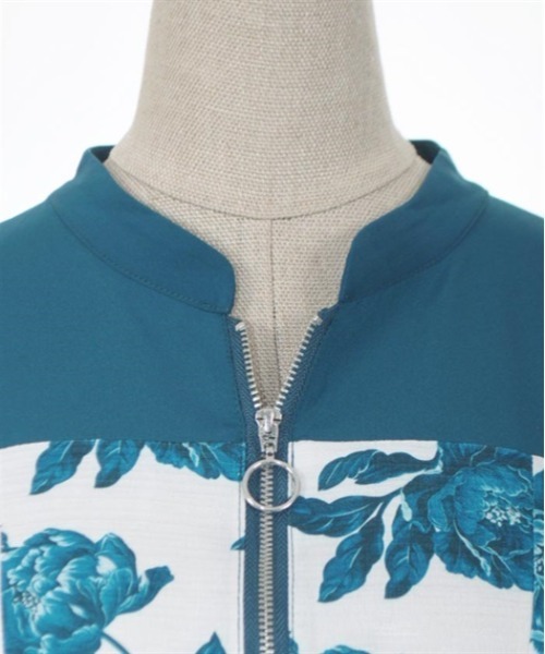 axes femme(アクシーズファム)の「バルーンスリーブフラワーワンピース(ワンピース・レディース・ブラック/キナリ/パープル・FREE)」の10枚目の写真