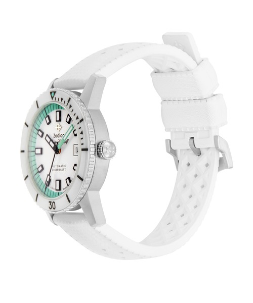 ZODIAC(ゾディアック)の「ゾディアック 腕時計 メンズ アナログ ラバー ZO9309(アナログ腕時計・メンズ・ホワイト・FREE)」の3枚目の写真