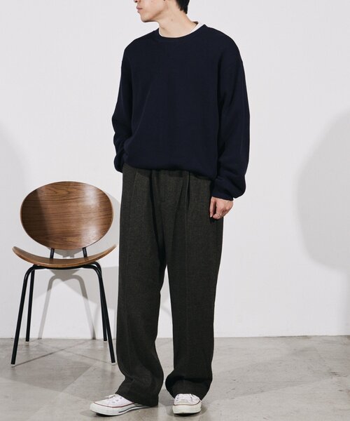 CIAOPANIC TYPY（チャオパニックティピー）の「ツイードスラックスパンツ（スラックス・メンズ・ブラウン/グレー/チャコールグレー・MEDIUM/LARGE）」の5枚目の写真