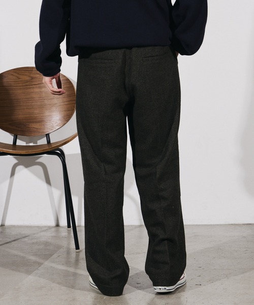 CIAOPANIC TYPY（チャオパニックティピー）の「ツイードスラックスパンツ（スラックス・メンズ・ブラウン/グレー/チャコールグレー・MEDIUM/LARGE）」の10枚目の写真
