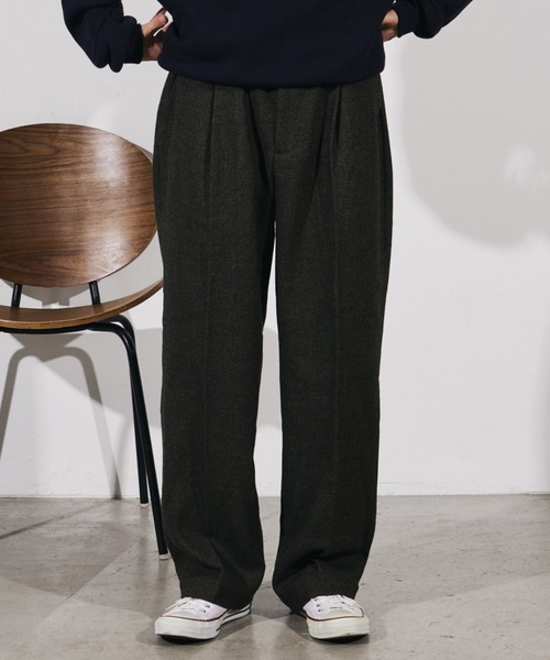 CIAOPANIC TYPY（チャオパニックティピー）の「ツイードスラックスパンツ（スラックス・メンズ・ブラウン/グレー/チャコールグレー・MEDIUM/LARGE）」の8枚目の写真