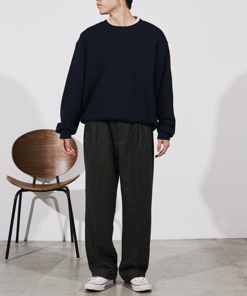 CIAOPANIC TYPY（チャオパニックティピー）の「ツイードスラックスパンツ（スラックス・メンズ・ブラウン/グレー/チャコールグレー・MEDIUM/LARGE）」の12枚目の写真