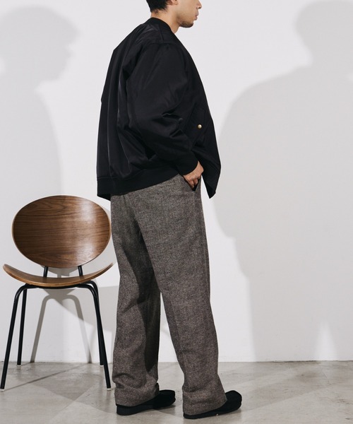 CIAOPANIC TYPY（チャオパニックティピー）の「ツイードスラックスパンツ（スラックス・メンズ・ブラウン/グレー/チャコールグレー・MEDIUM/LARGE）」の16枚目の写真