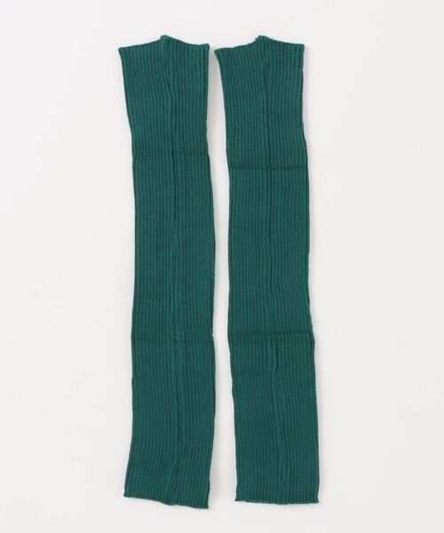 VIBGYOR Women（ヴィブジョー　ウィメン）の「【float】《推し活/推しカラー/メンカラ》リブニット 無地 アームカバー /アームウォーマー【15色展開】（アームカバー・レディース・アイボリー/ブラック/ライトブルー/ダークグリーン/ブルー/ダークグレー/ベージュ/パープル/イエロー/ライトグレー/ブラウン/ライム/ピンク/レッド/グリーン・FREE）」の7枚目の写真