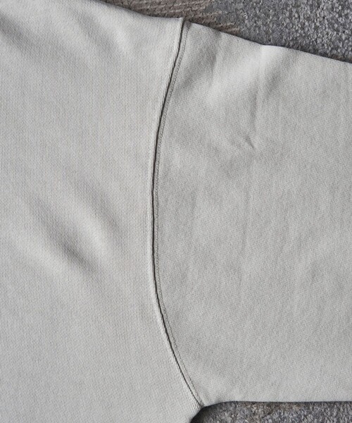 PUBLUX(パブリュクス)の「PUBLUX/パブリュクス ANTE 別注 Fake Money プリント裏毛スウェット【限定展開】(スウェット・メンズ・オフホワイト/スミクロ・SMALL/MEDIUM/LARGE)」の9枚目の写真