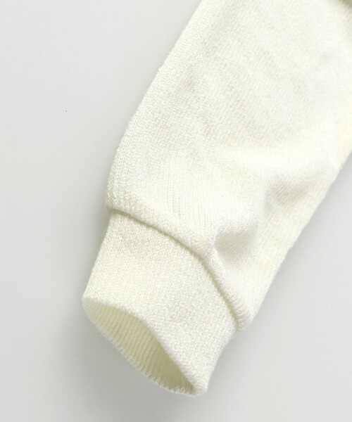 BRANSHES（ブランシェス）の「フリルニットソー（スウェット・キッズ・ラベンダー/アイボリー/ブラック・90/140/130/150/120/80/100/110）」の7枚目の写真