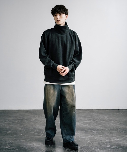mainstory トレーナー　スウェット seventy seven トレーナー スウェット msw1448- middle onz over