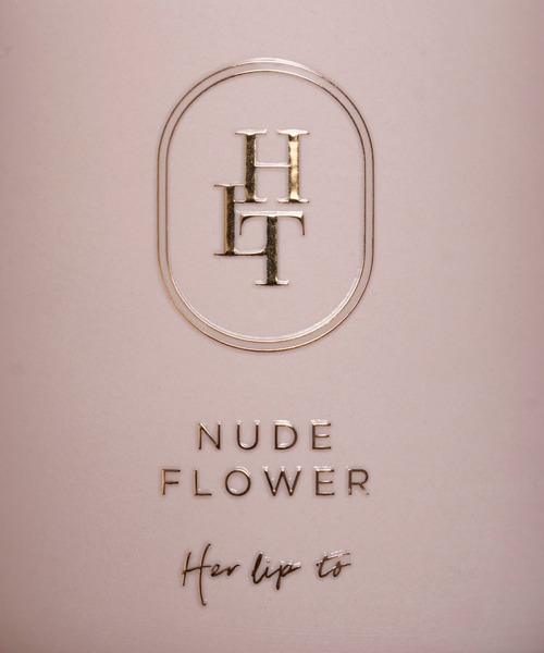 SELF LOVE CRYSTAL CANDLE - NUDE FLOWER -（キャンドル）｜Her